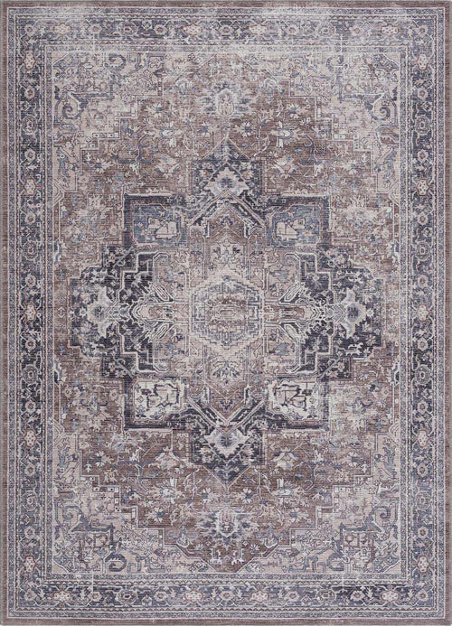 Abner Purple Area Rug