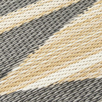 Cairo Natural & Black Outdoor Rug