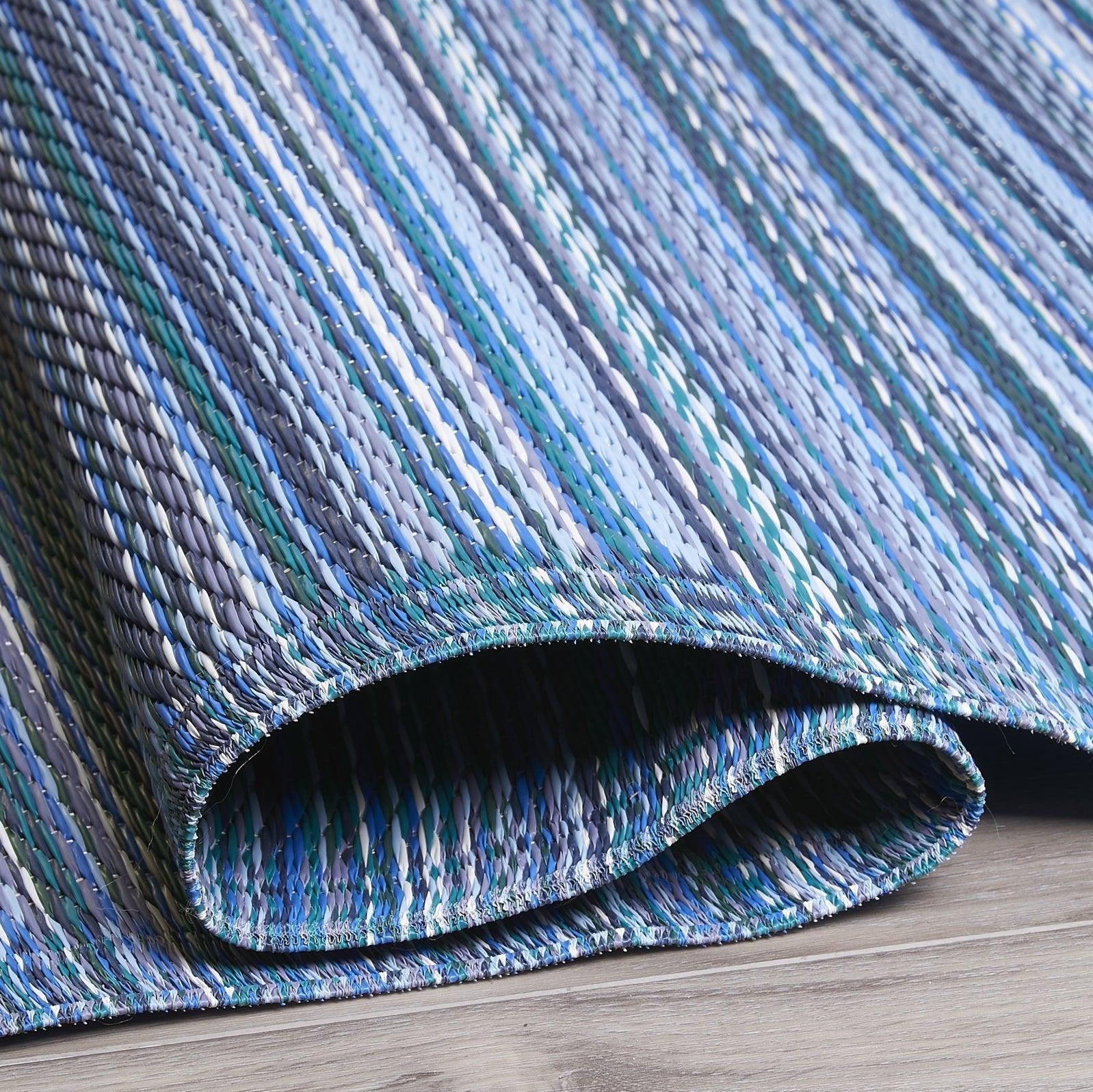 Cancun Outdoor Rug | Modern Striped Multicolor Design