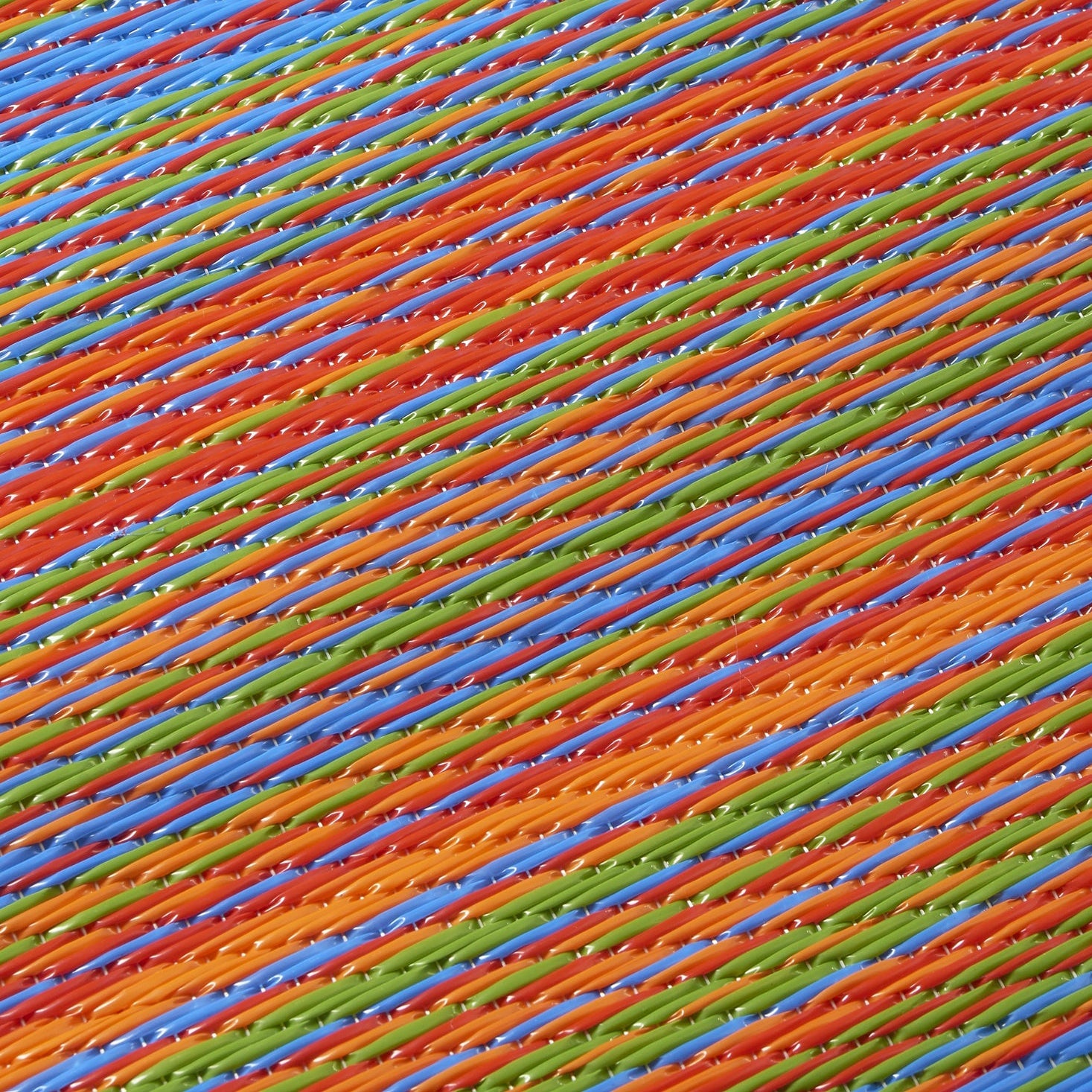 Cancun Outdoor Rug | Modern Striped Multicolor Design