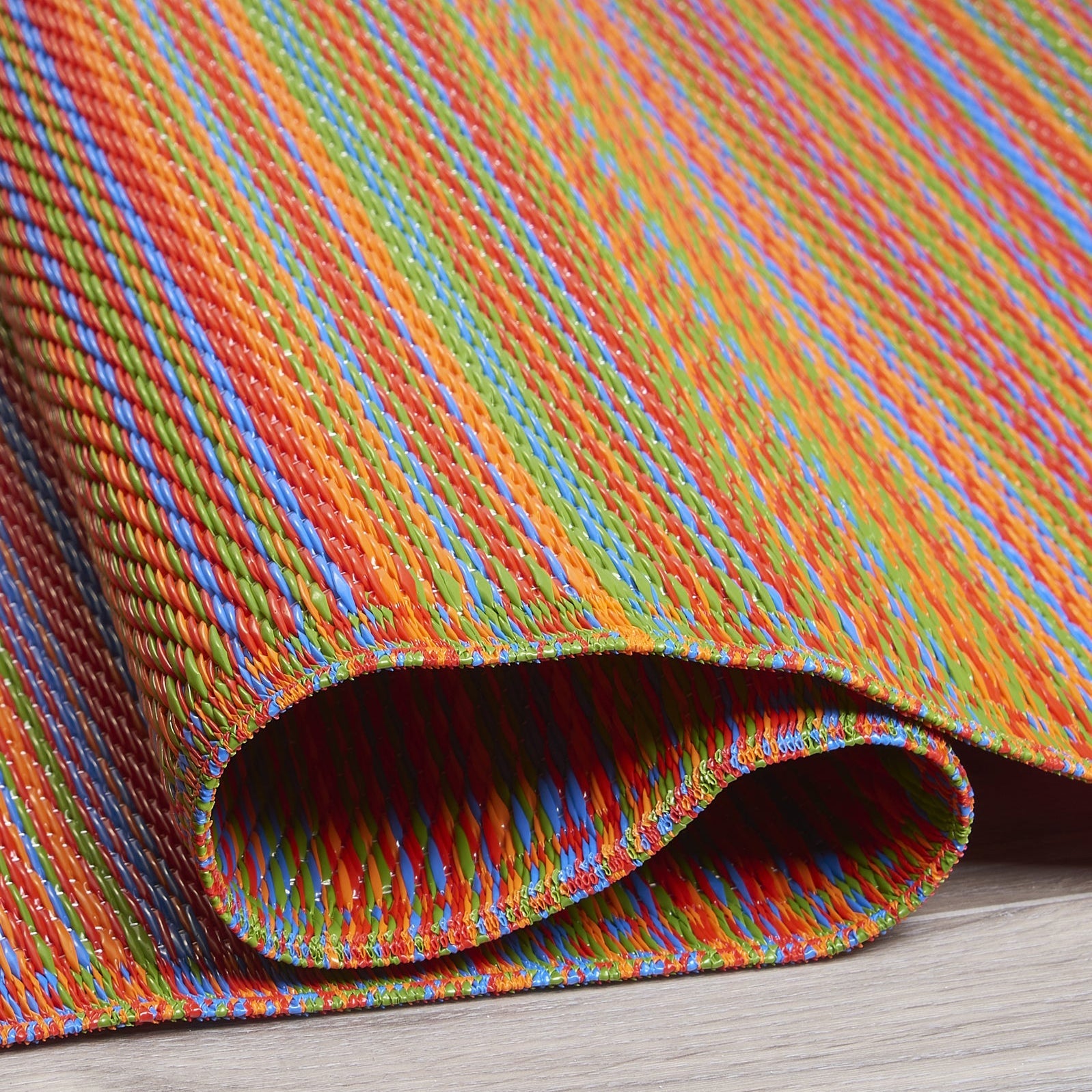 Cancun Outdoor Rug | Modern Striped Multicolor Design