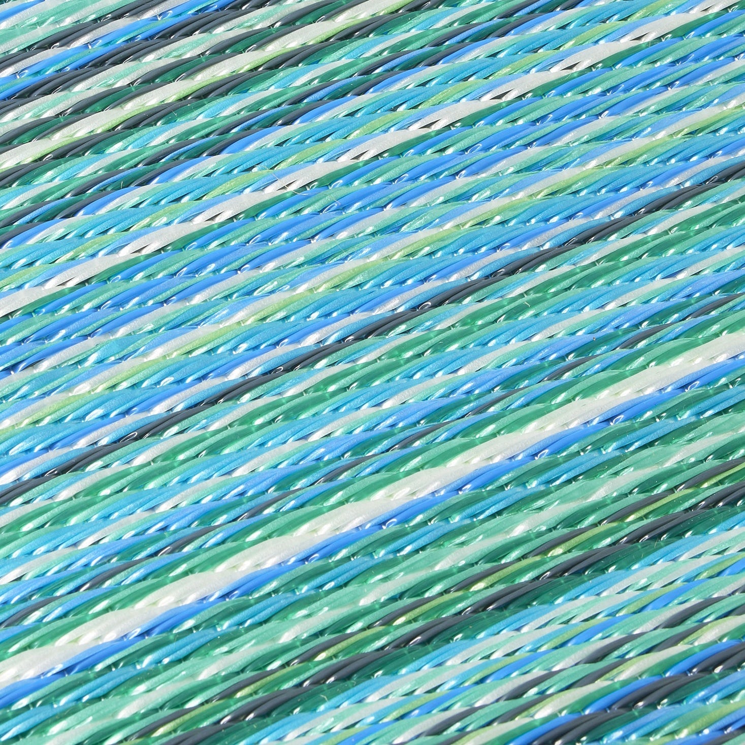 Cancun Outdoor Rug | Modern Striped Multicolor Design