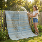 Cancun Ocean Outdoor Rug