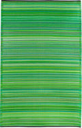 Cancun - Green Outdoor Rug for Patio