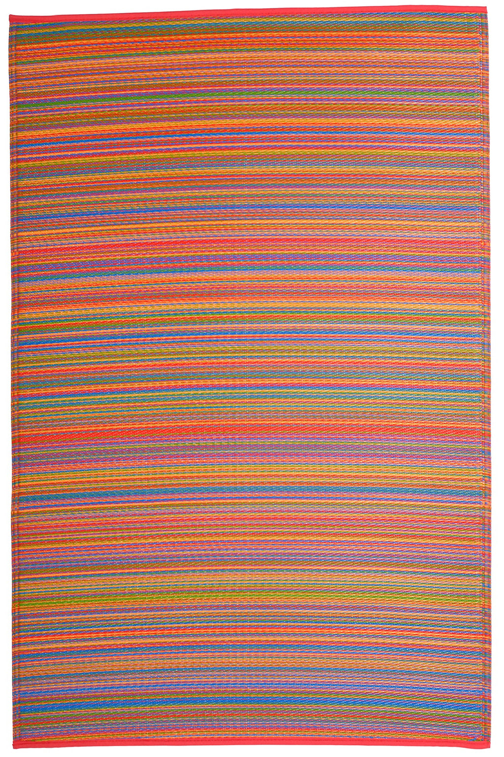 Cancun Outdoor Rug | Modern Striped Multicolor Design
