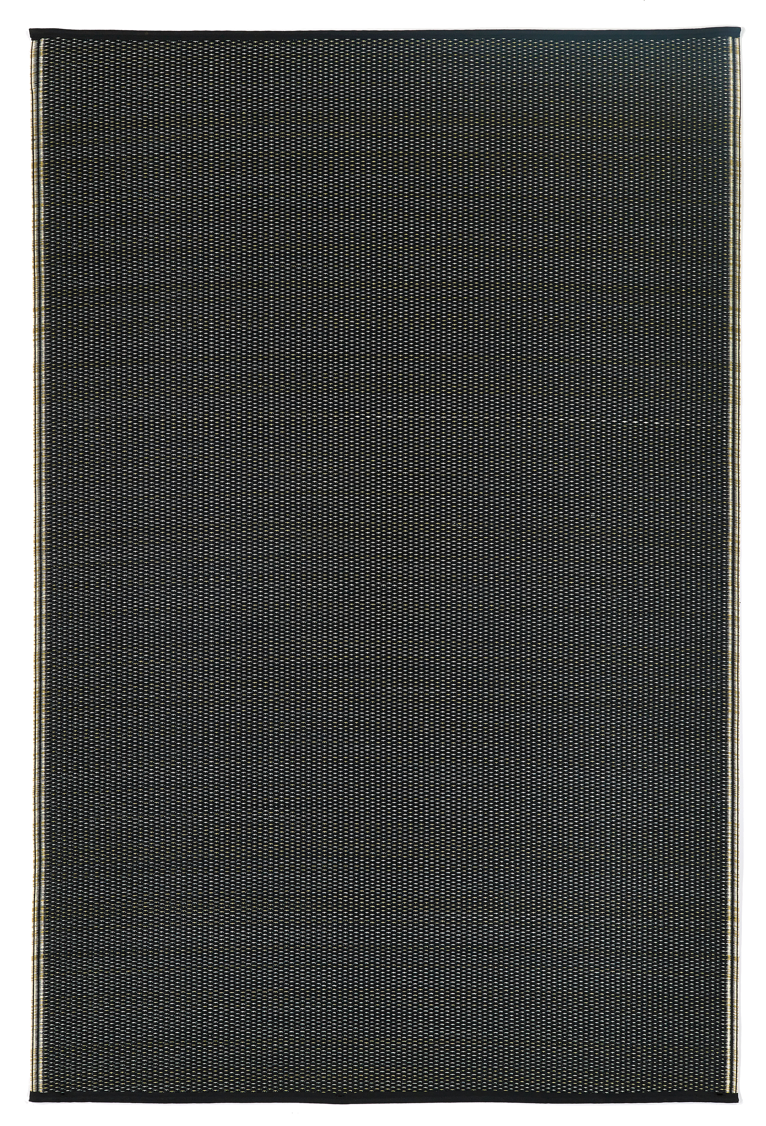 Cancun Shadow Sand & Black Outdoor Rug | Double-Sided Neutral Design