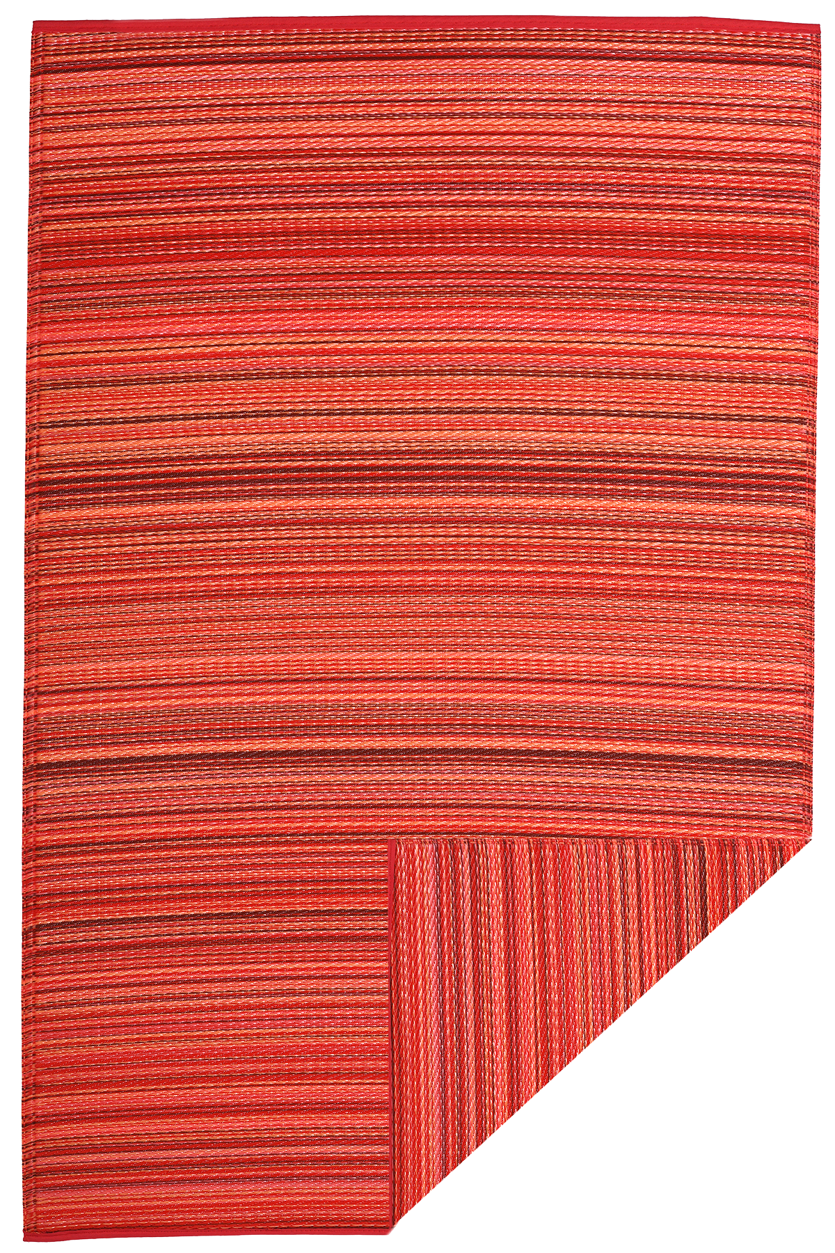 Cancun Sunset Outdoor Rug | Striped Sunset Design