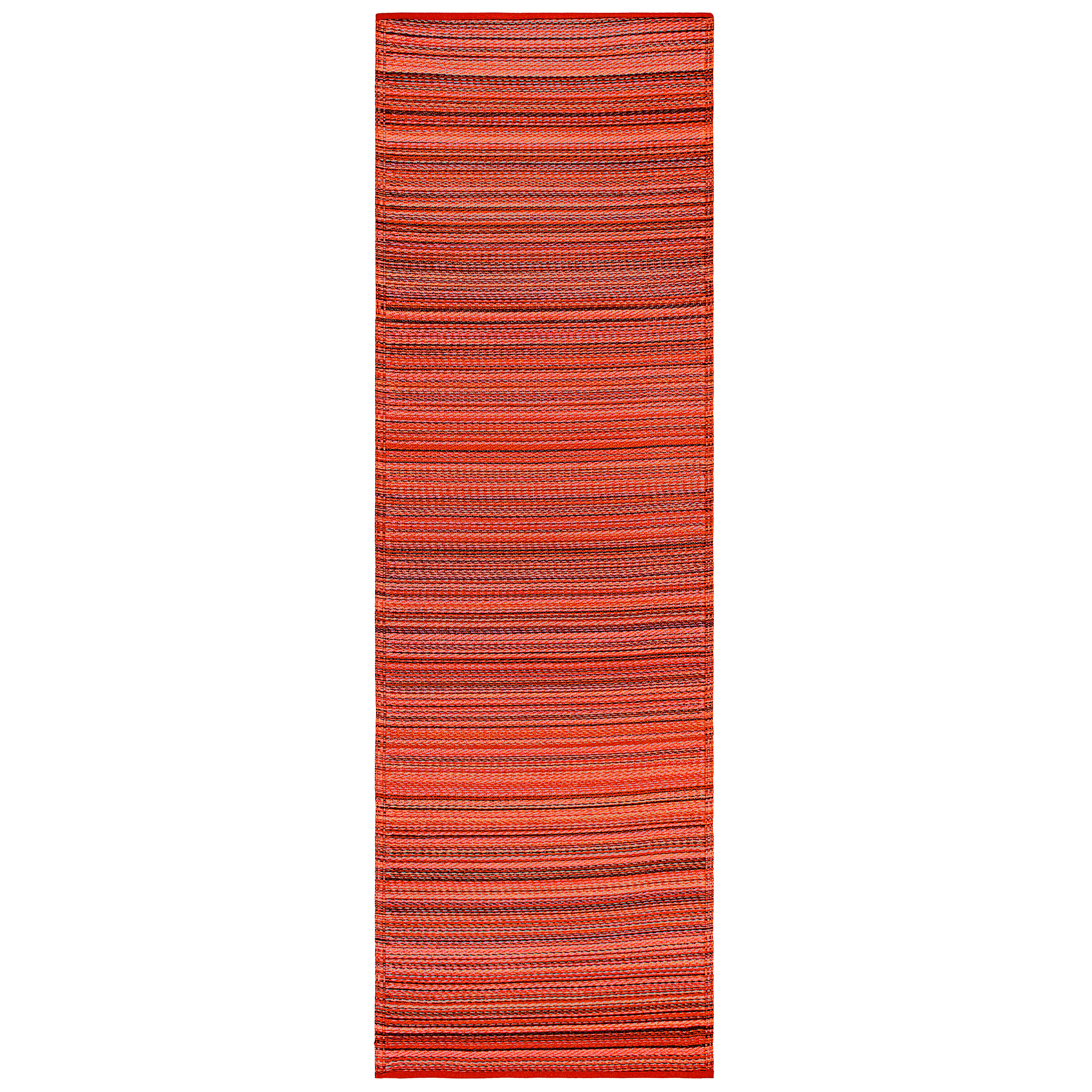 Cancun Sunset Outdoor Rug | Striped Sunset Design