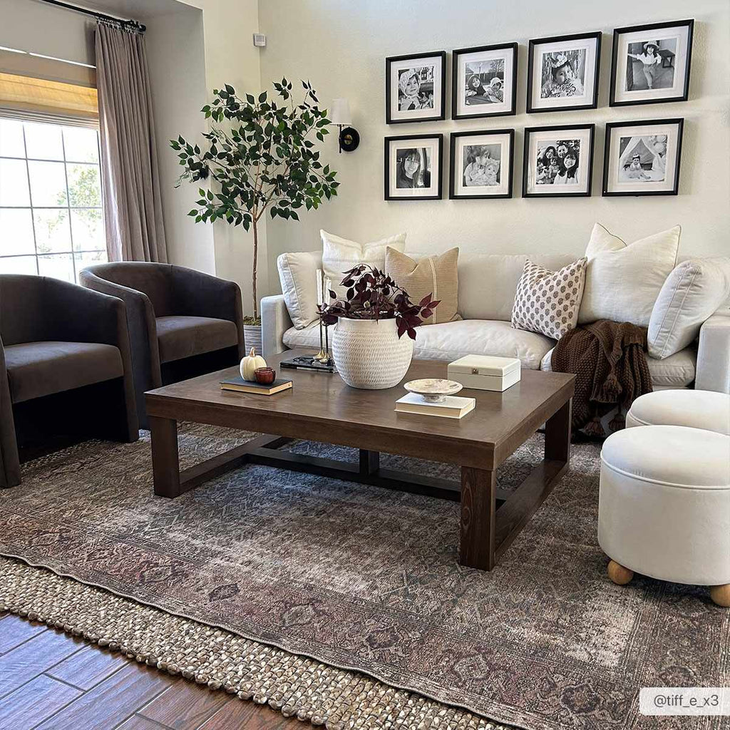 Caspar Hand Woven Jute Area Rug