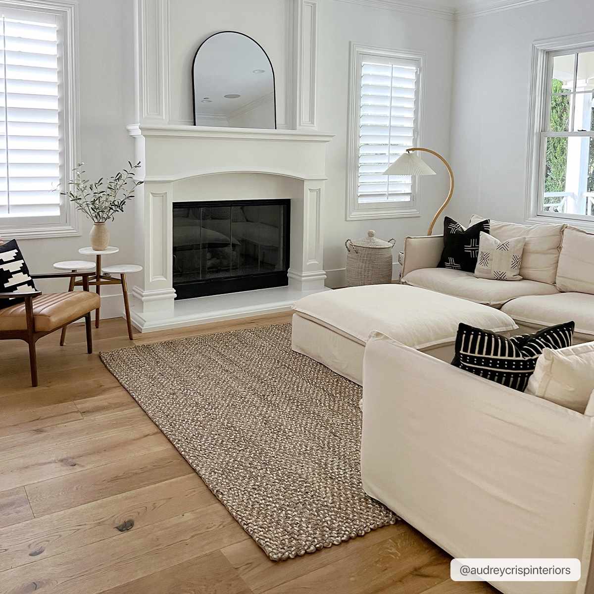 Caspar Hand Woven Jute Area Rug