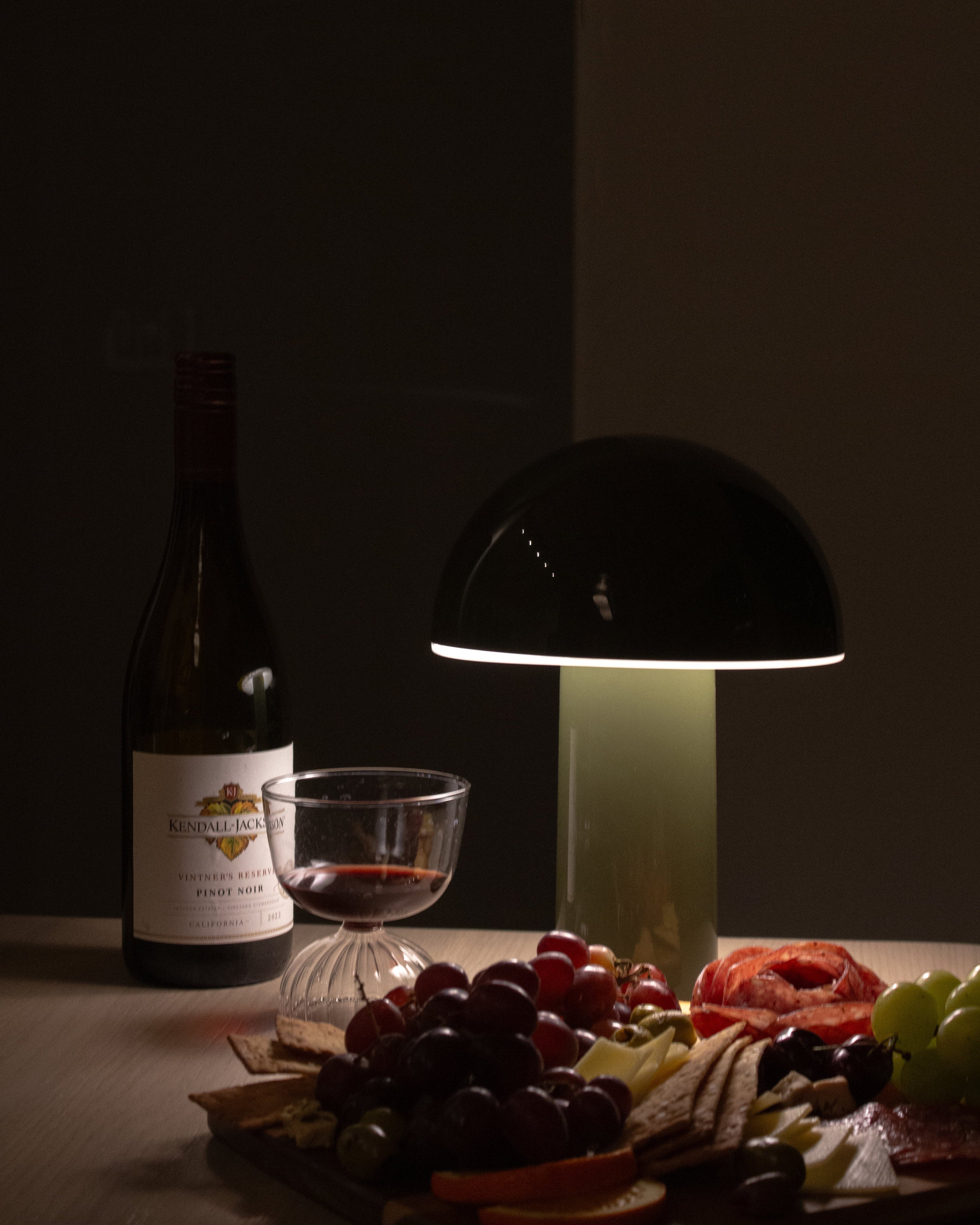 Celia Portable Mushroom Lamp | Cordless Rechargeable Table Lamp