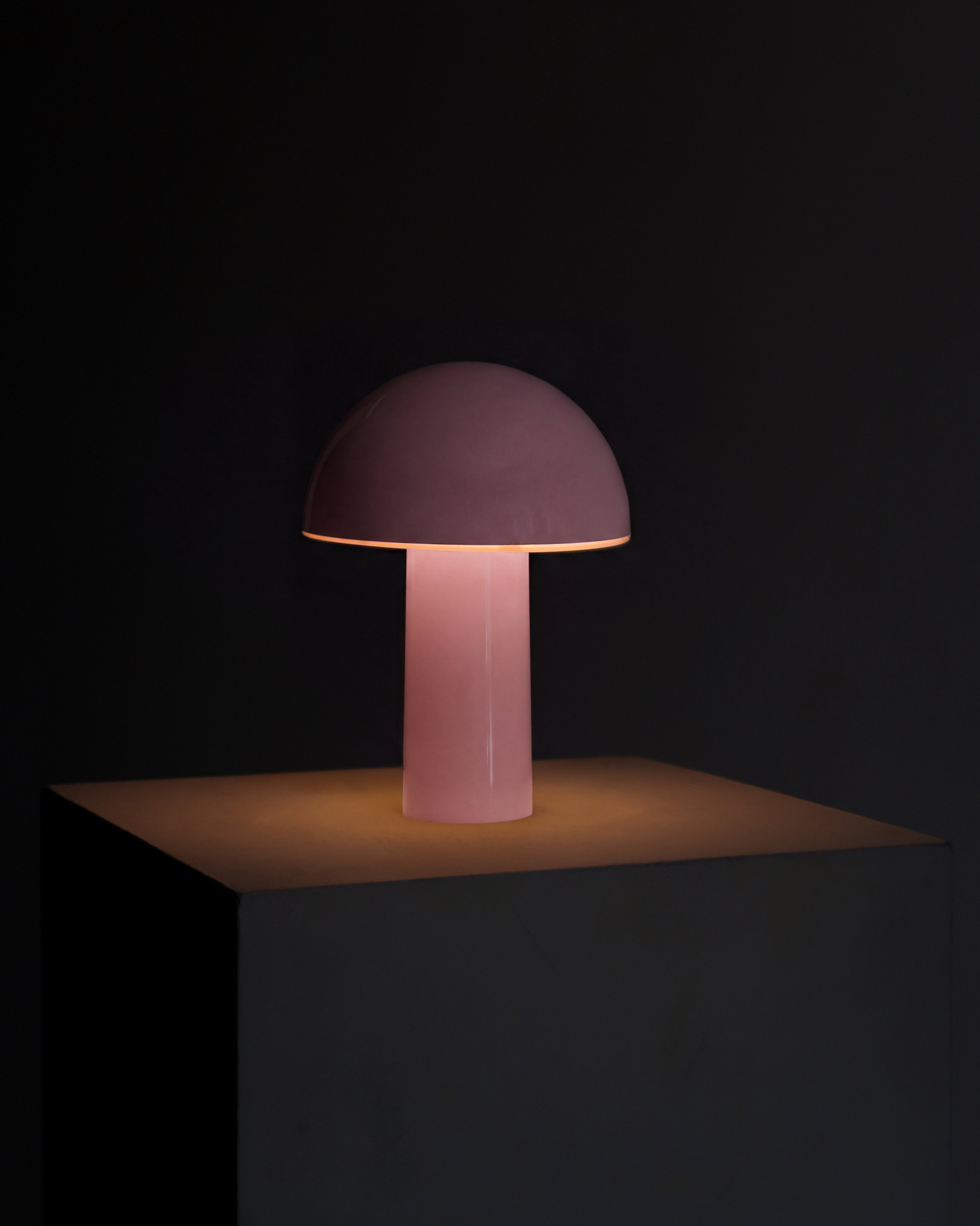 Celia Portable Mushroom Lamp | Cordless Rechargeable Table Lamp