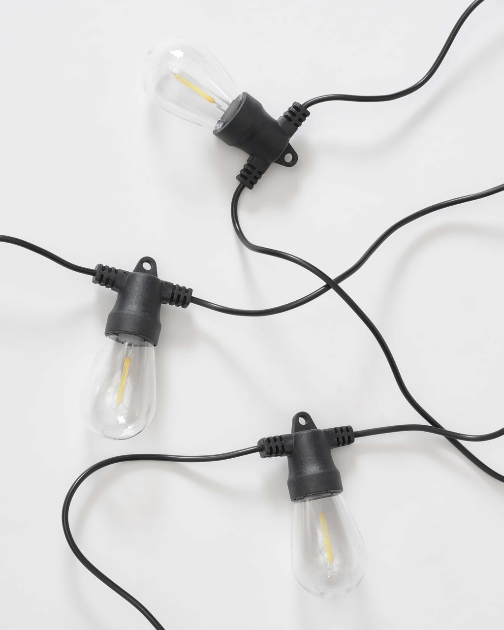 Ambience Pro Solar String Lights | Vintage Edison-Style Patio Lights