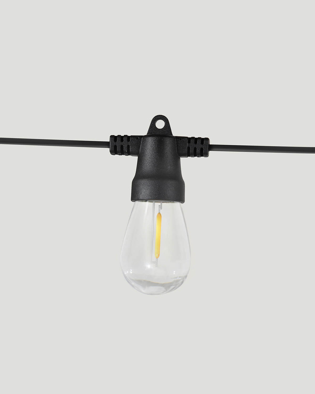 Ambience Pro Solar String Lights | Vintage Edison-Style Patio Lights