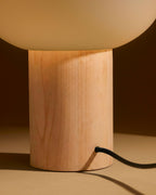 Ivy Table Lamp | Frosted Globe Lamp
