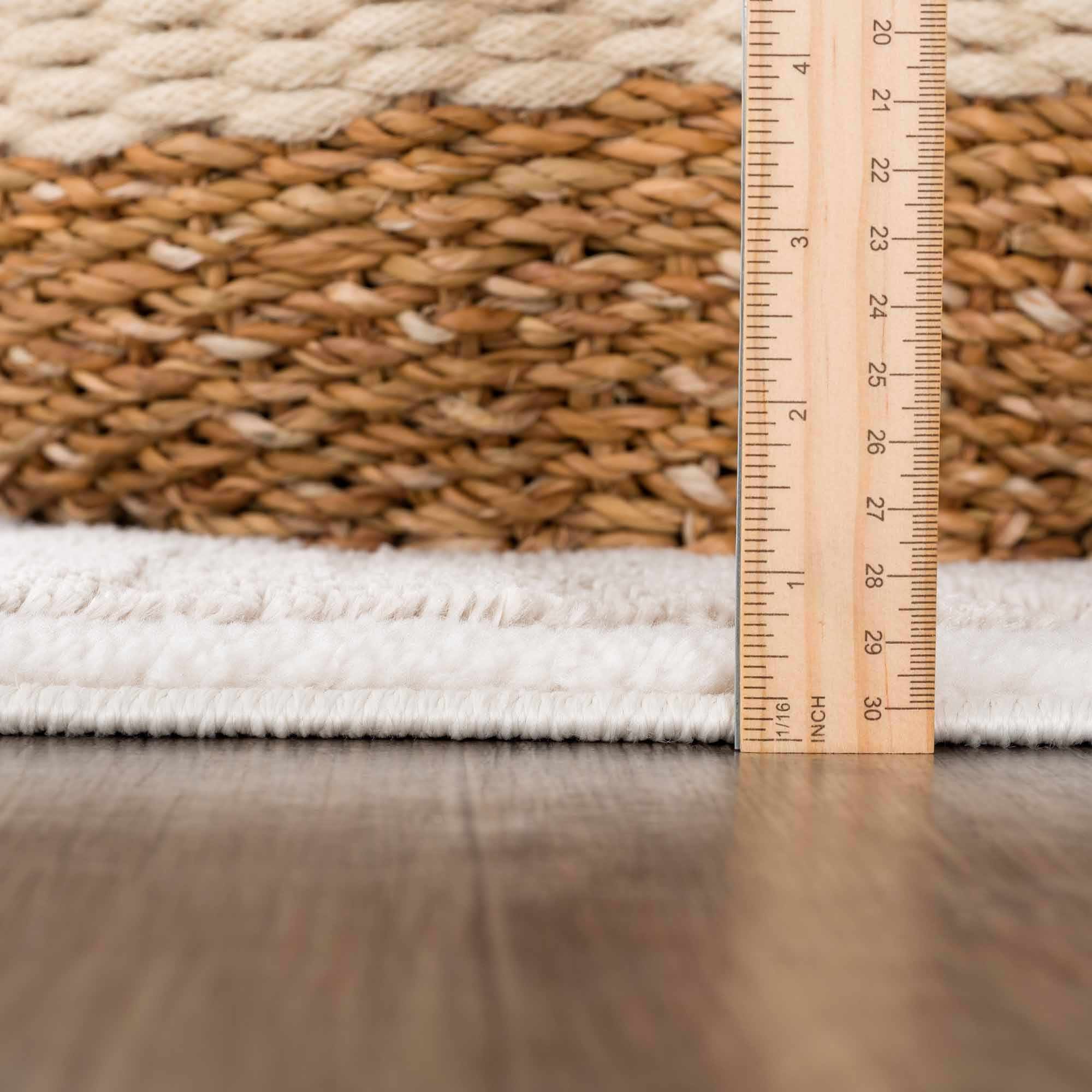 Azana Cream Area Rug | Modern Minimalist Line Design