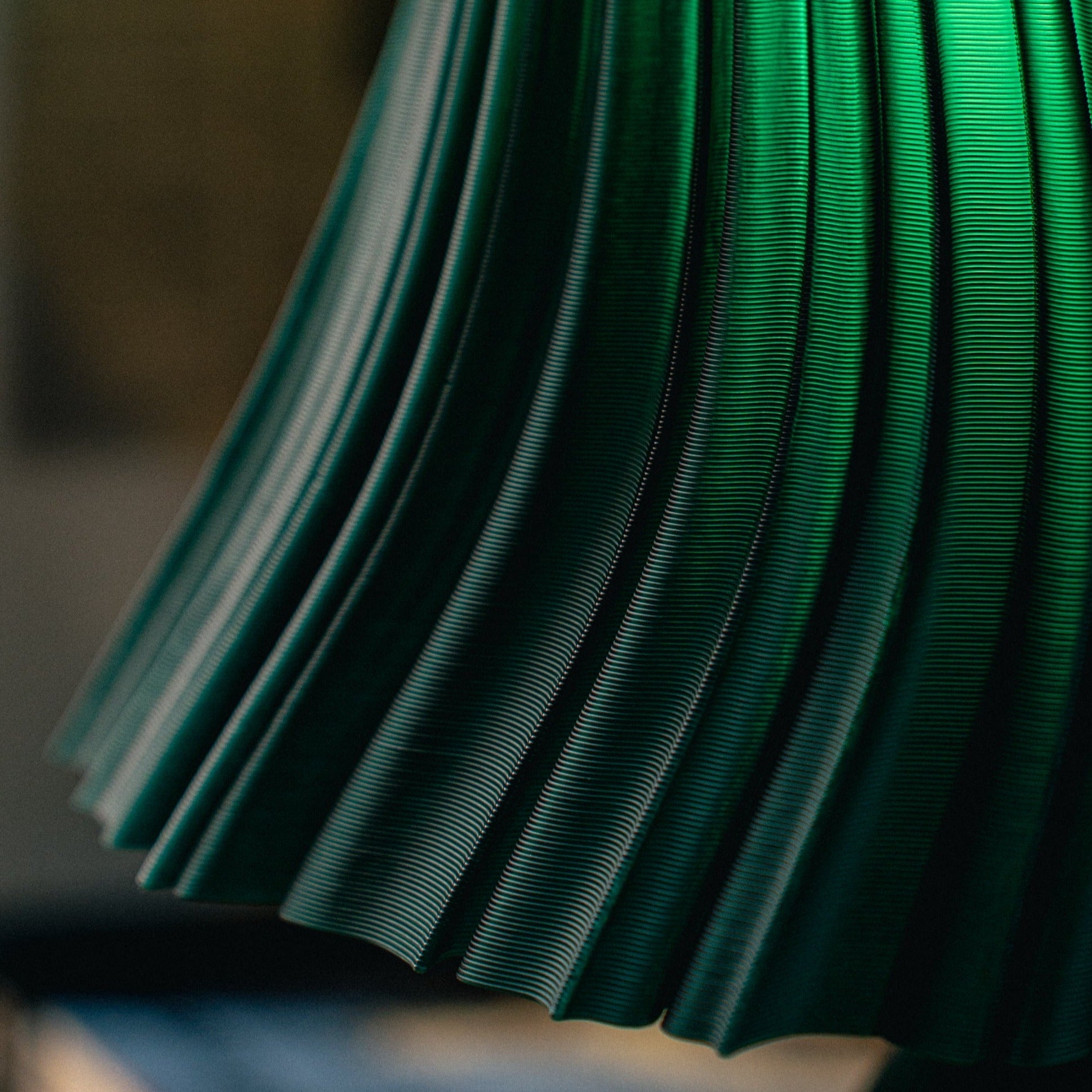 Pleat Lamp | Sculptural Pleated Table Lamp – Wooj Design