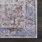 Rosman Blue & Beige Area Rug