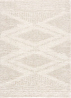 Trunding Light Beige Plush Area Rug