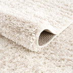 Trunding Light Beige Plush Area Rug