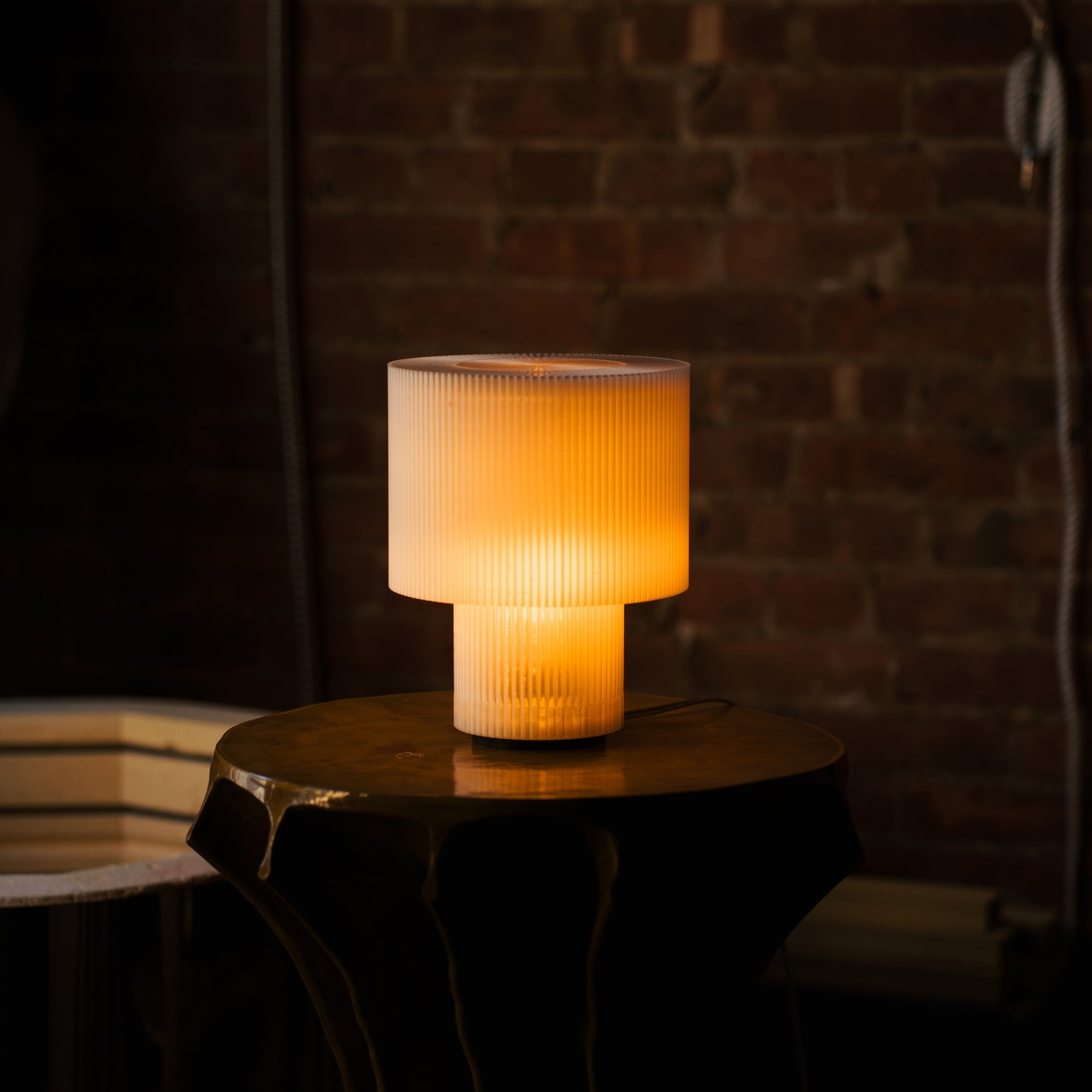 Drum Lamp | Designer Table Lamp – Christopher Merchant x Wooj Design