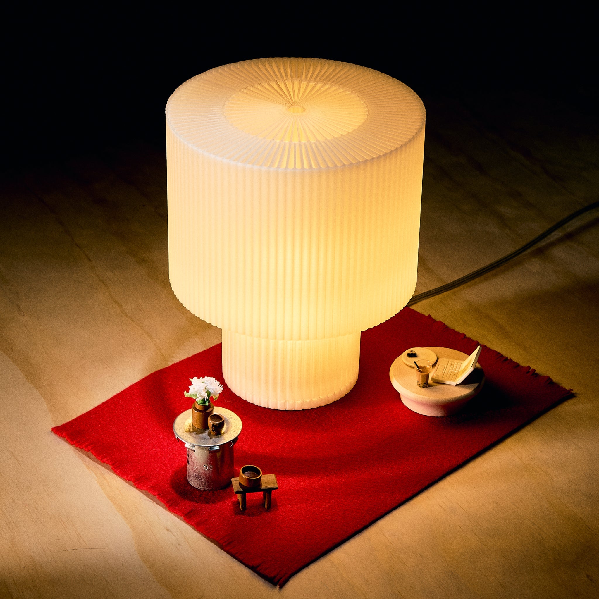 Drum Lamp | Designer Table Lamp – Christopher Merchant x Wooj Design