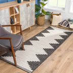 Djugun Dark Indoor/Outdoor Area Rug