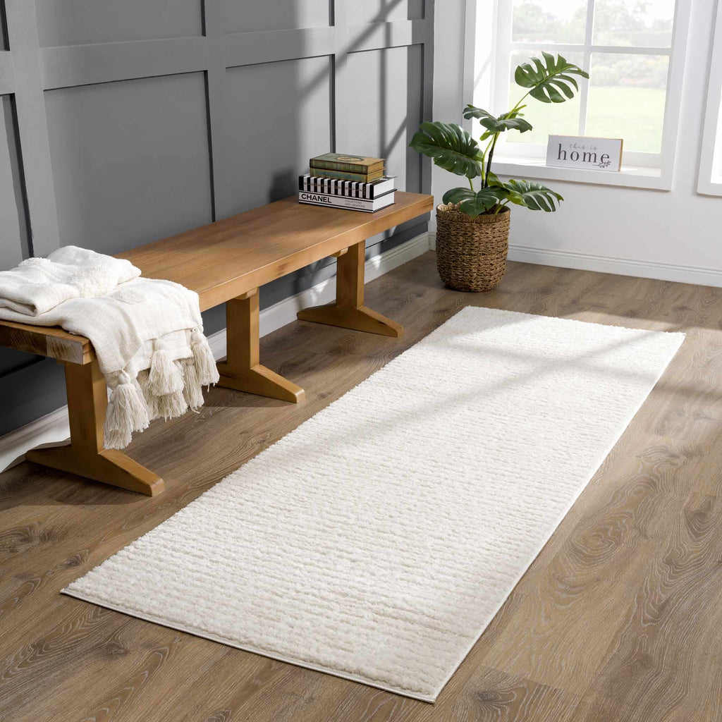 Keita Ivory Area Rug | Contemporary Neutral Living Room Rug – Boutique Rugs