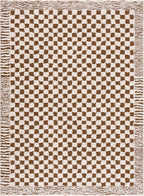 Leryn Checkered Area Rug