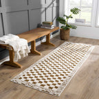 Leryn Checkered Area Rug