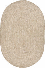 Flaxville Braided Faux Jute Outdoor Rug