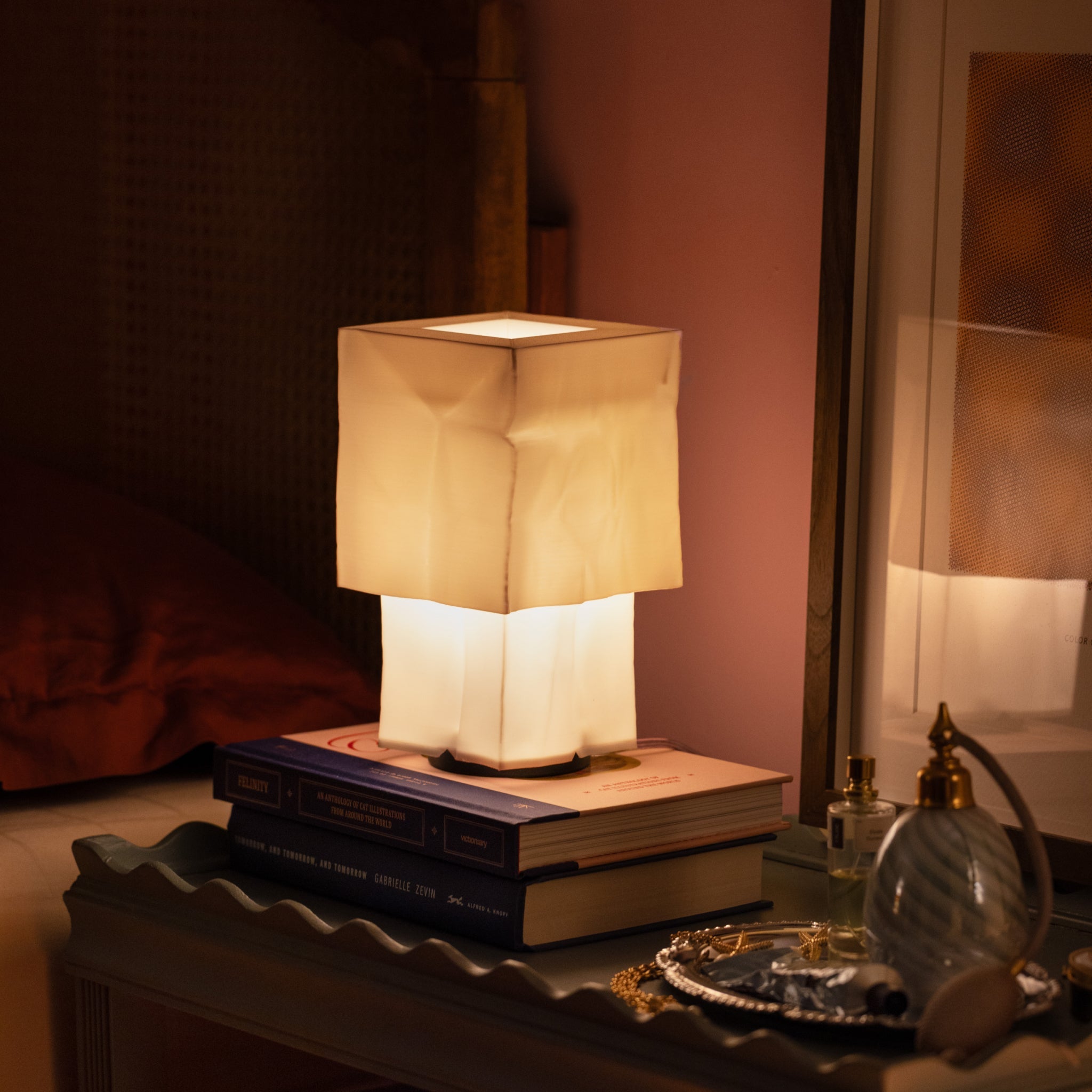 Farolito Lamp | Paper Lantern-Inspired Table Lamp | Wooj Design