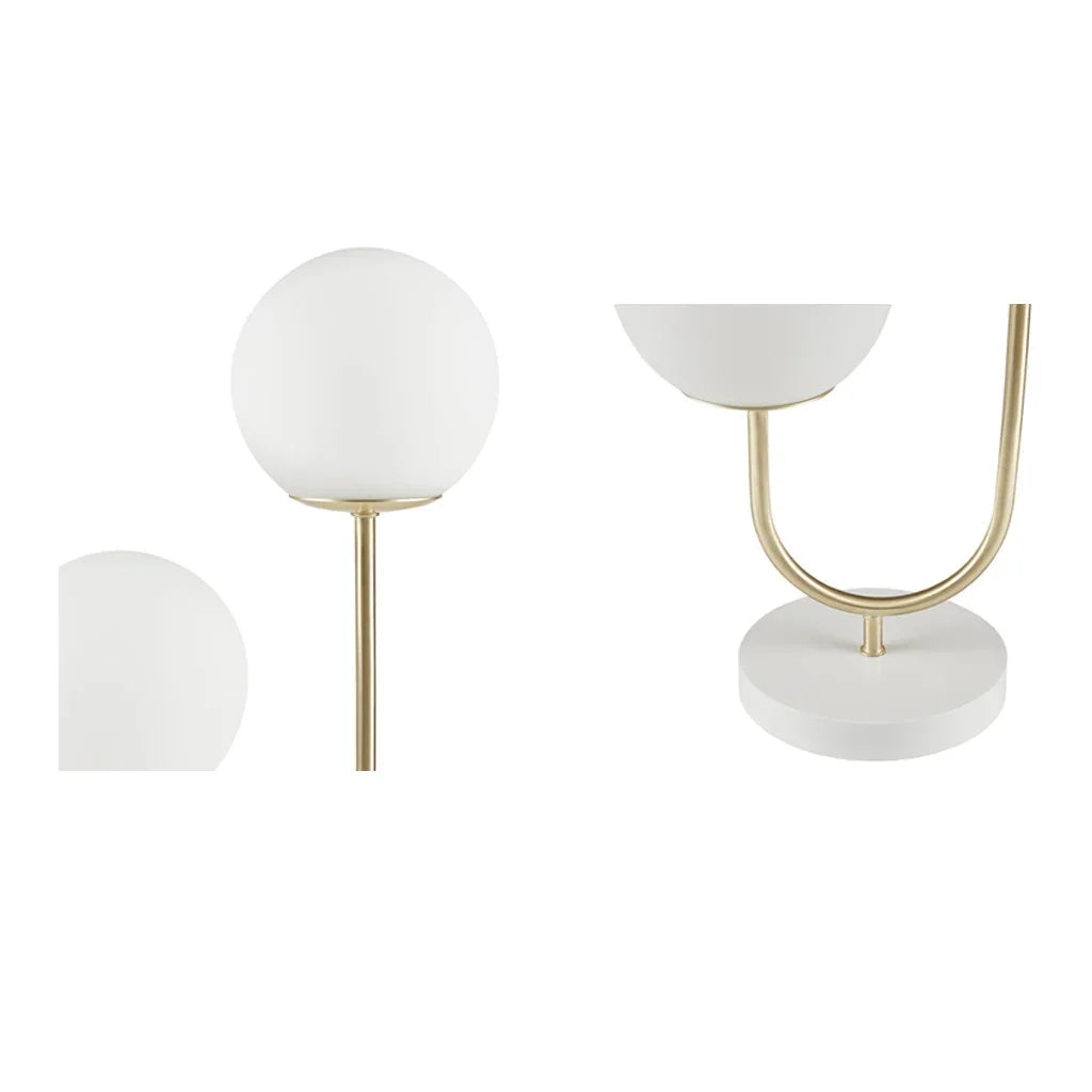 Twin Globe Table Lamp