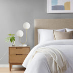 Twin Globe Table Lamp