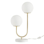 Twin Globe Table Lamp