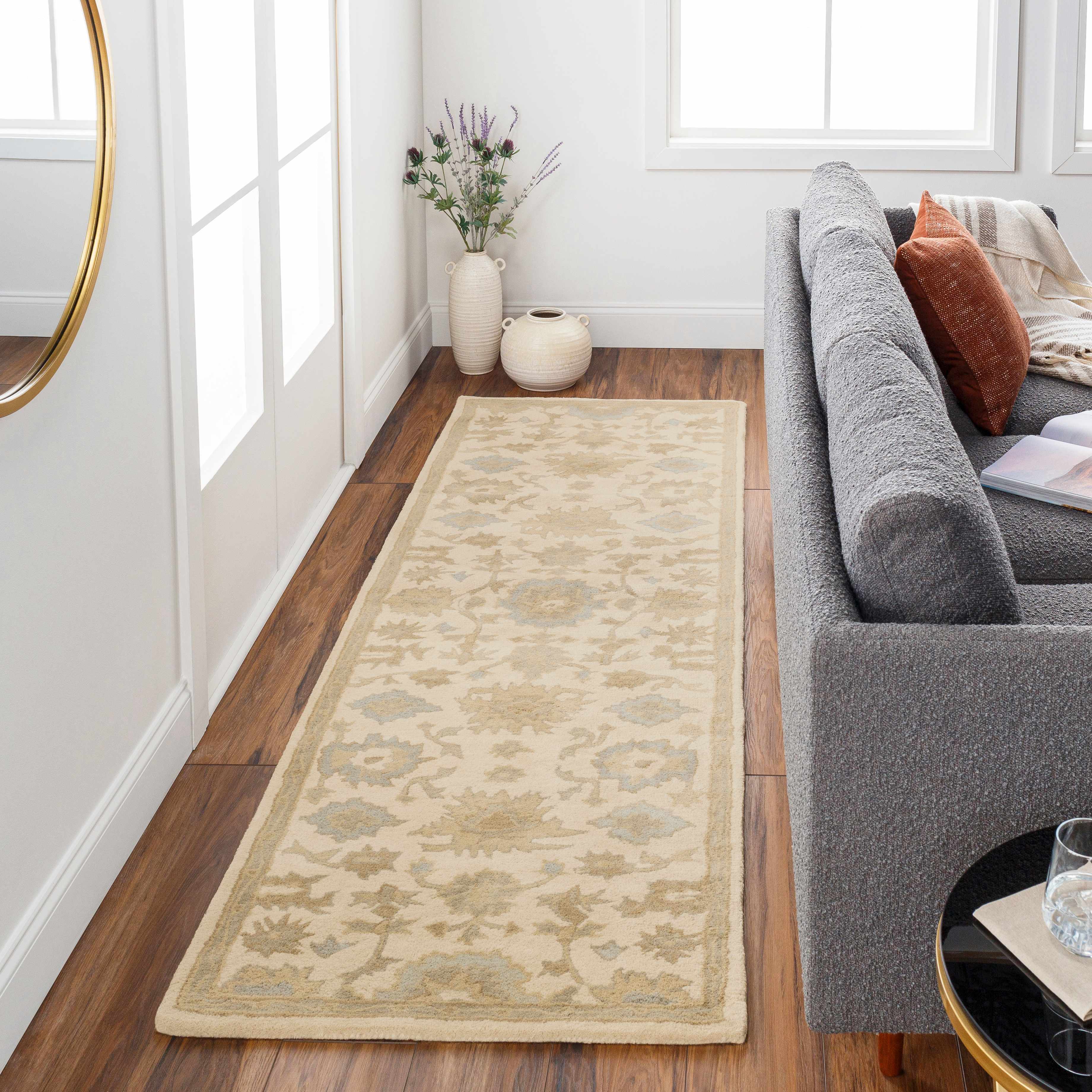 Hazen Hand Tufted Wool Area Rug
