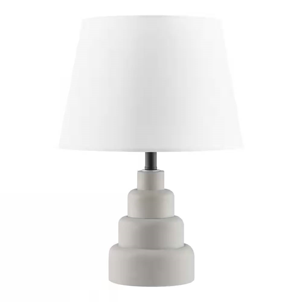 Concordia Grey Table Lamp