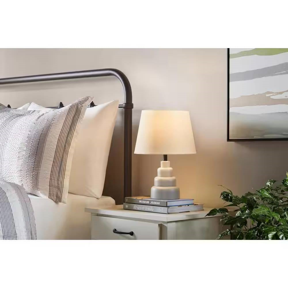 Concordia Grey Table Lamp