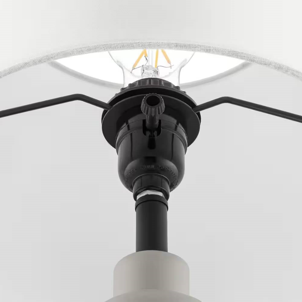 Concordia Grey Table Lamp