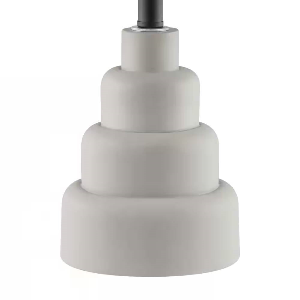 Concordia Grey Table Lamp