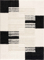 Astro Black & White Area Rug