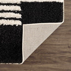 Astro Black & White Area Rug