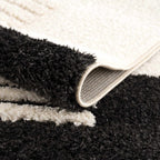 Astro Black & White Area Rug