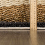 Astro Black & White Area Rug