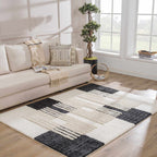 Astro Black & White Area Rug