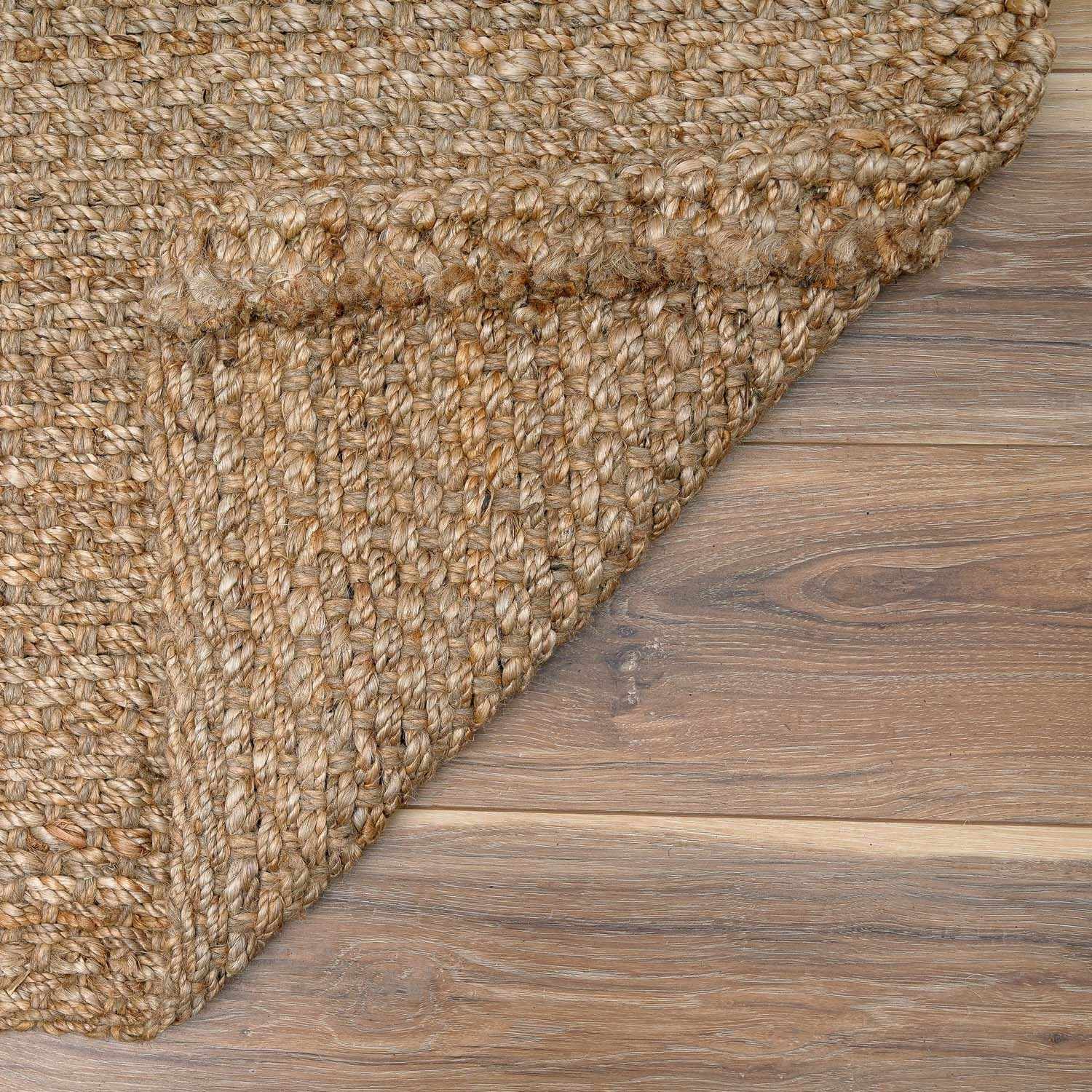 Herndon Braided Jute Rug | Natural Handwoven Jute Area Rug – Boutique Rugs