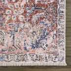 Holi Burgundy Area Rug