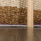 Holi Burgundy Area Rug