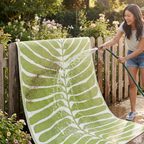 Hilo Green Outdoor Rug