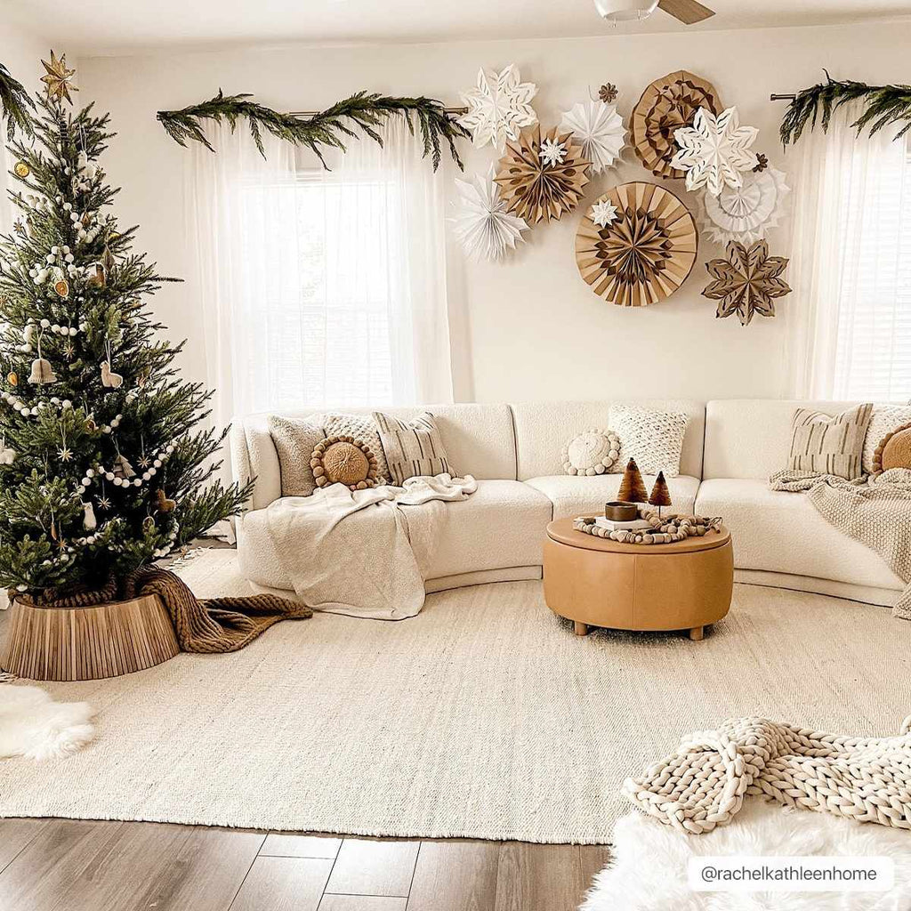 Iantha Tasseled Jute Area Rug